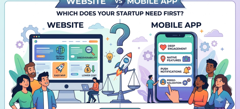 Website vs Mobile App: Which Does Your Startup Need First?